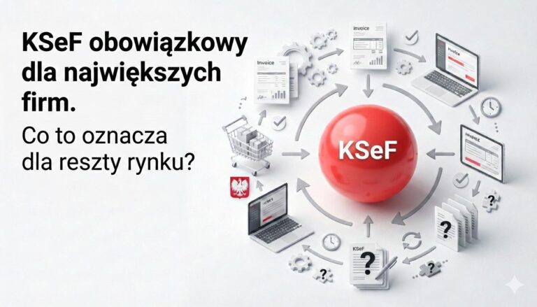 KSeF obowiązkowy dla największych firm – co to oznacza dla reszty rynku?