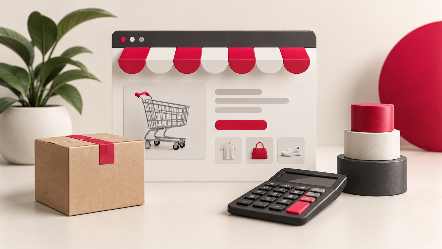 Sklep internetowy, kalkulator i planowanie budżetu e-commerce